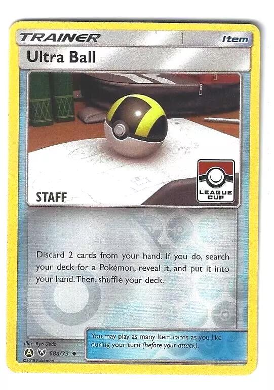 Shining Legends Ultra Ball [League] Pokémon card
